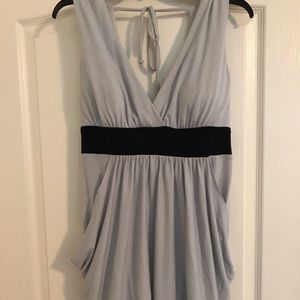 Gray Mini Dress